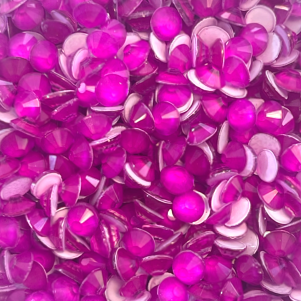Estella Rhinestones Neon Purple